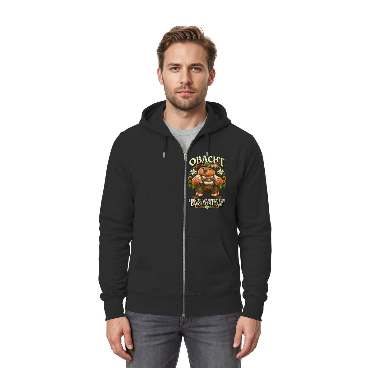 Obacht - I Raaf - Hooded Zipper