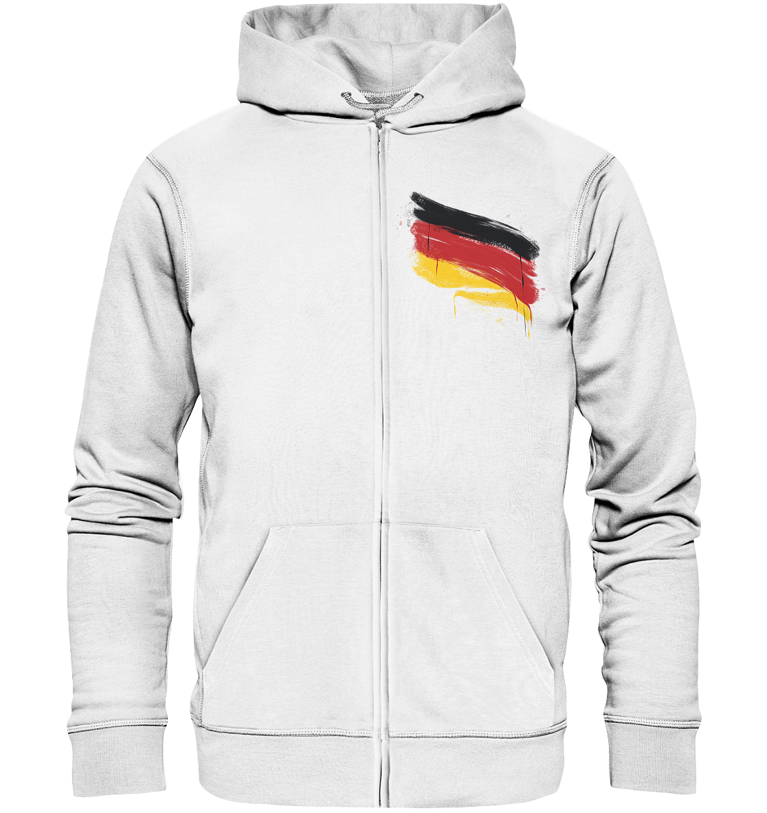 Deutschland Fahne - Hooded Zipper Jacke