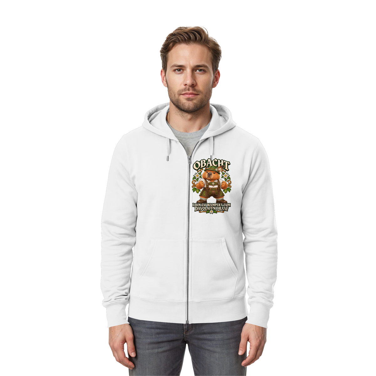 Obacht - I Raaf - Hooded Zipper