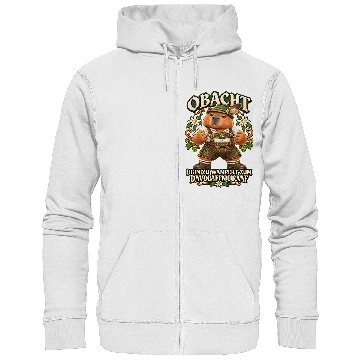 Obacht - I Raaf - Hooded Zipper
